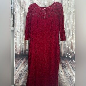 Full length evening gown